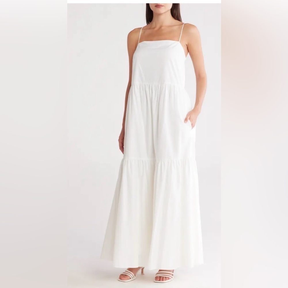 Rag And Bone Ladies Leilah Poplin Dress Size XS White